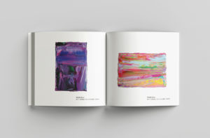 芸術家、林繭子様　画集デザイン