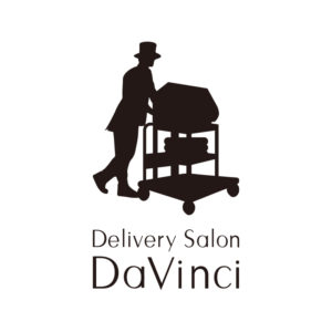 男性専用の出張脱毛サービス「Davinci」様のロゴデザイン