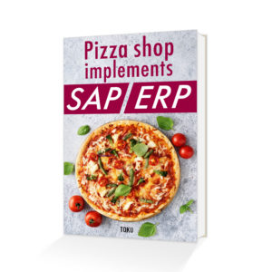 Kindle電子書籍「Pizza shop implements SAP ERP (English Edition)」の表紙デザイン
