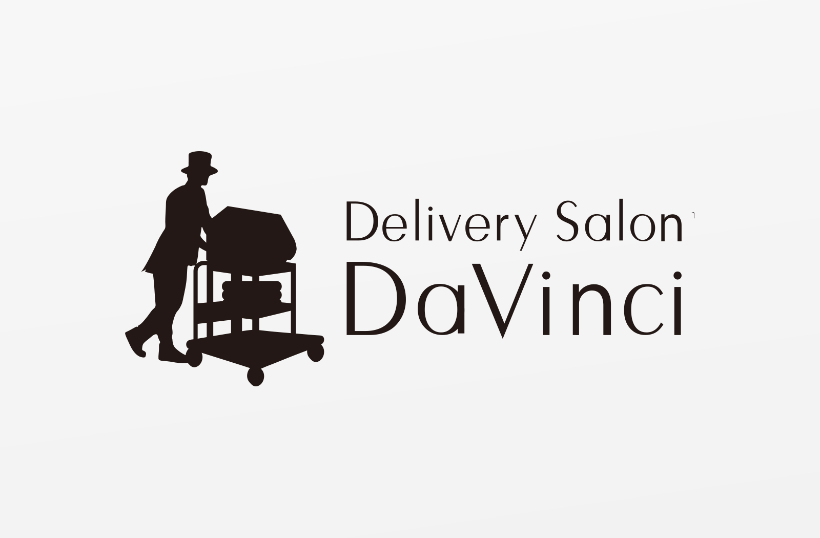 男性専用の出張脱毛サービス「Davinci」様のロゴデザイン